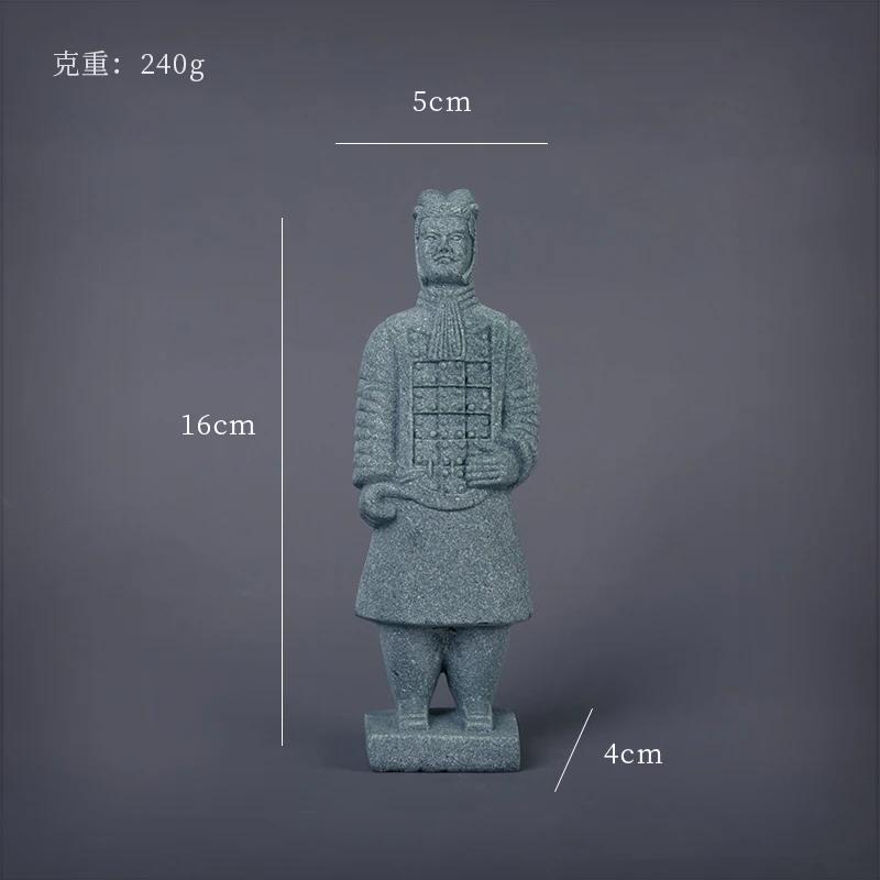 

Landscape Xi an Cultural China Tourist Souvenirs Chinese Terracotta Warriors Horses Ancar General Terracotta Stone Home Decor