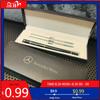 GLC GLB Cadeaubox Verpakking Luxe Metalen Balpennen Handtekenpennen Auto Accessoire Voor Mercedes Benz AMG W206 W204 W205 W212 W