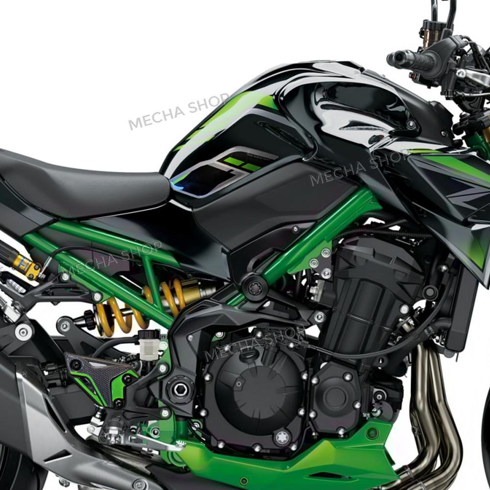 3D Motorcycle Fuel Tank Sticker Oil Gas Cap Cover Protector Decals Kit Accessories Waterproof For Z900 Z 900 SE 2025