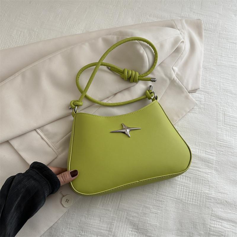 Popular Casual Shoulder Bag Stylish Small Bag Street Trend Spring 2024 Personalized Square Bag