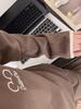 Velvet Plus Size Women's Warm Homewear Set - Long Sleeve & Pants for Autumn/Winter
