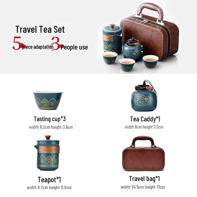 Mi Xiaoshu Portable Ceramic Travel Tea Set