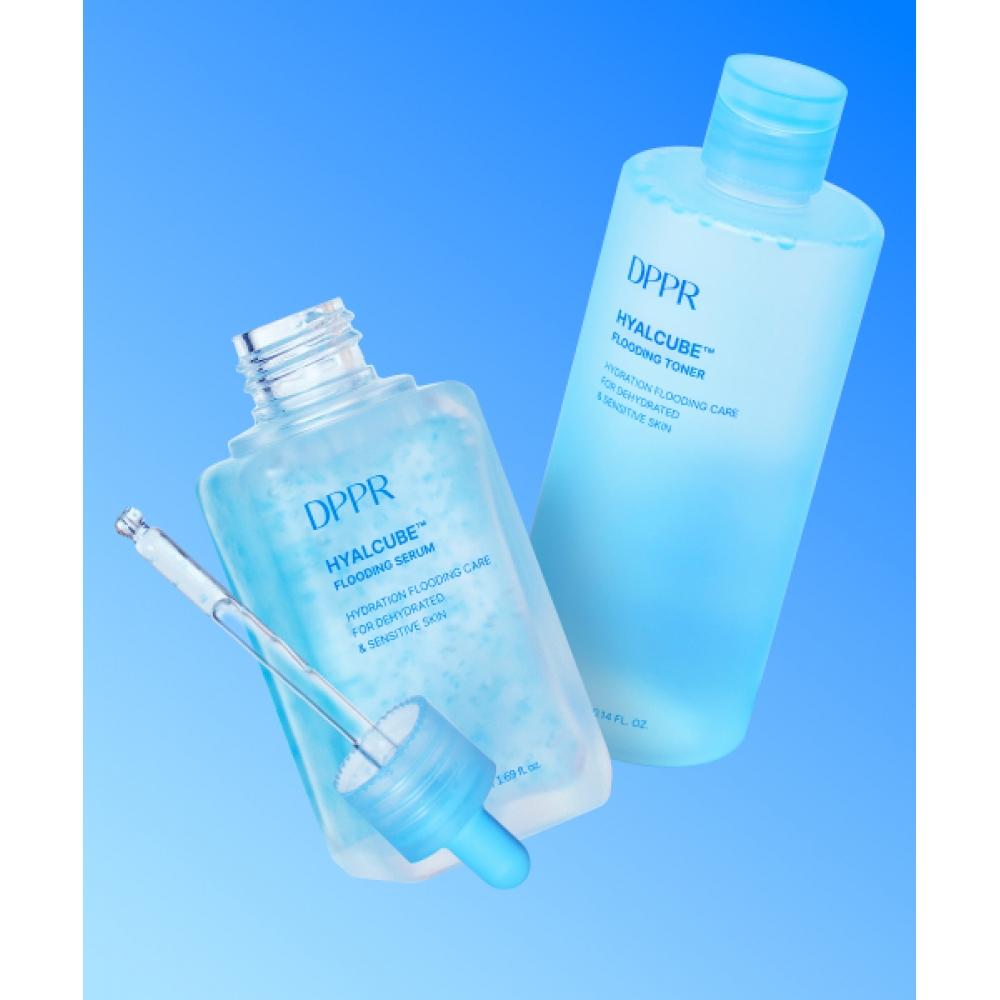 

Dppr [Moisture Charging Set] Hyaluronic Acid Hyal Cube Moisture Toner 300ml + Moisture Serum 50ml NONE
