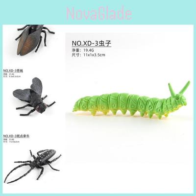 Detailed Pvc Insect Model Toys Featuring Realistic Design Of Beetles Butterflies And Caterpillars
