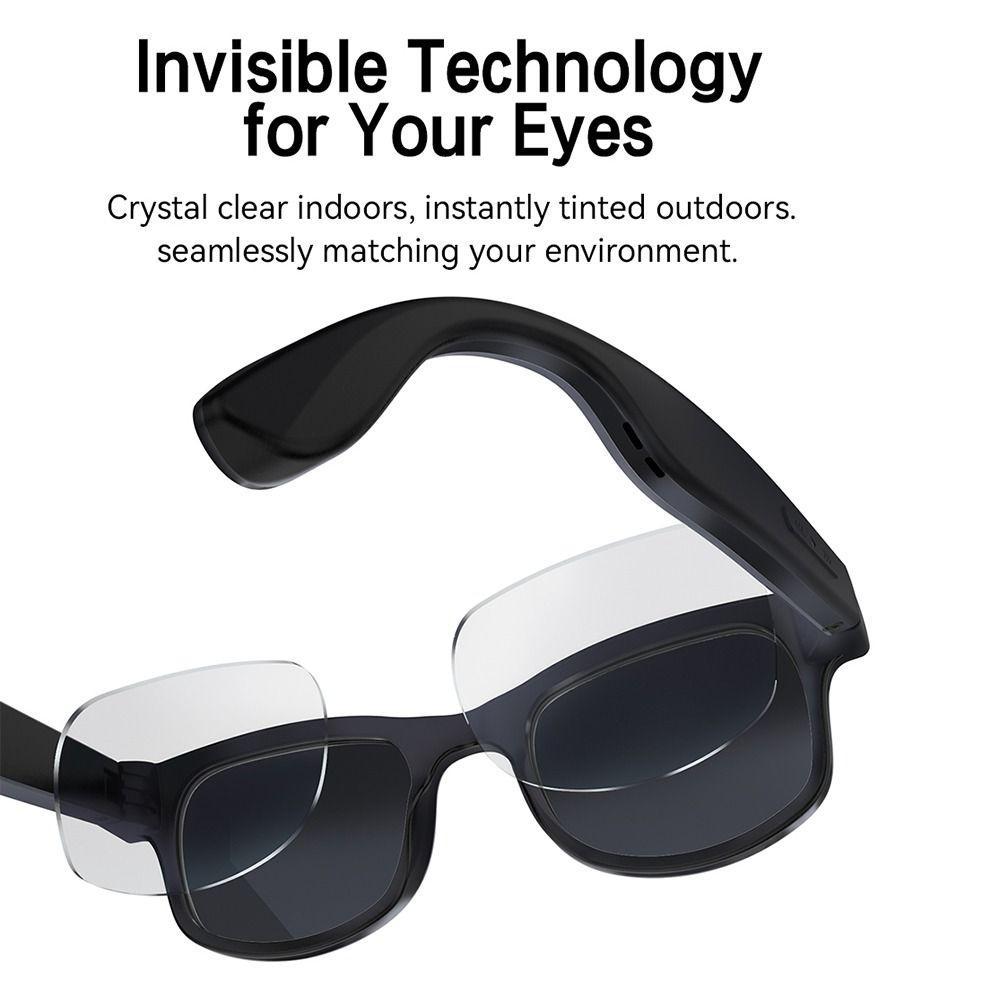 2-in-1 Intelligente KI-Brille Echtzeitübersetzung Intelligente Brille Sprachassistent