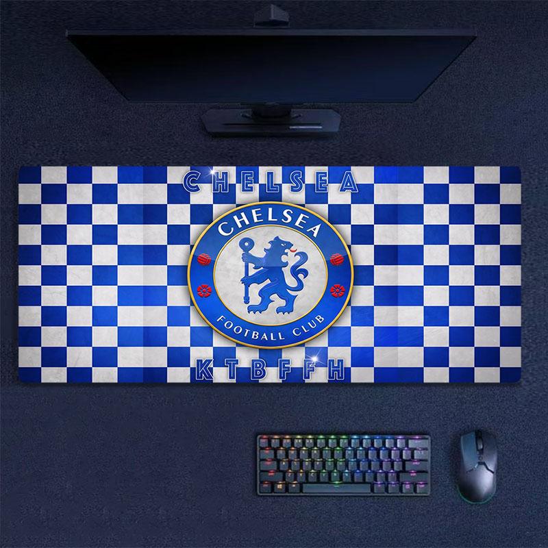 Chelsea Large Gaming Table Cushion Non-slip Laptop Tablet Big Mousepad XXL Mat Mini PC Playmat With Lock edge