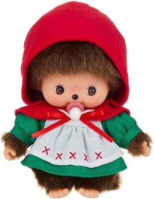 Sekiguchi Monchhichi Revival Dance Party Babychichi Rotkäppchen 244584 H15 x B11 x T7cm