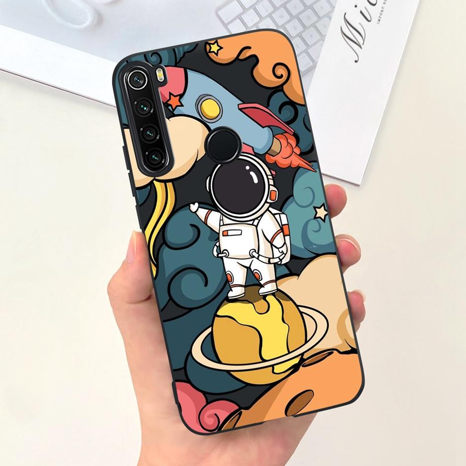 For Phone Cover Xiaomi Redmi Note 8 8T Case Popular Flower Slim Soft Silicone Coque For Xiaomi Redmi Note 8 Pro Note8 8 T Fundas