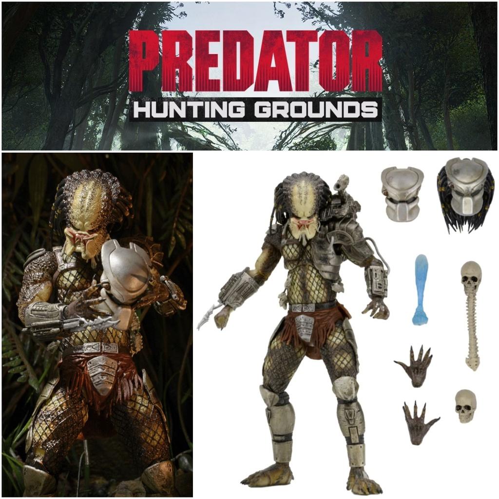 Neca P12.0 7 Deluxe 7-inch Articulated Action Figure Of Neca Predator P1 Jungle Hunter 2.0