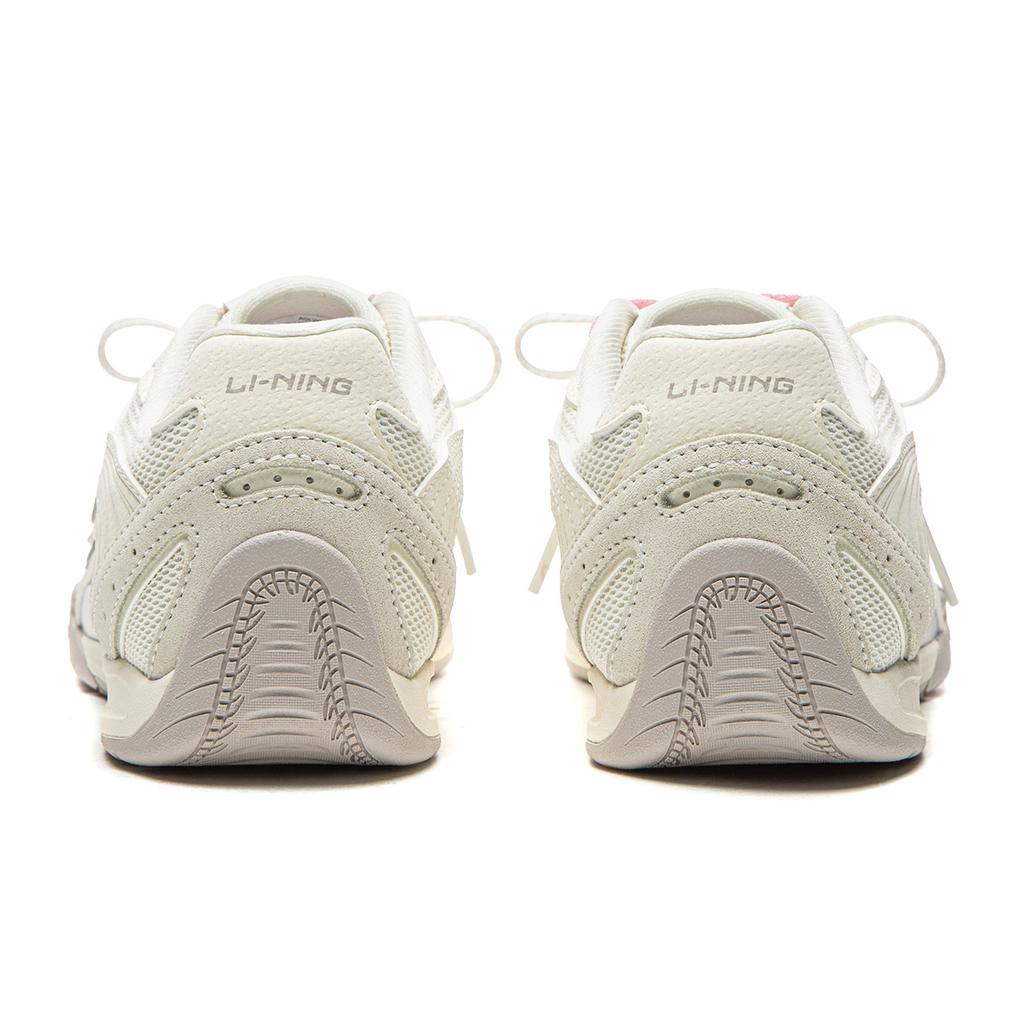 Li Ning Classic Thin Sole Retro Fashionable Comfortable Lightweight Soft Elastic Non-Slip Wear-Resistant Casual Shoes Women sneaker AGLW196-1