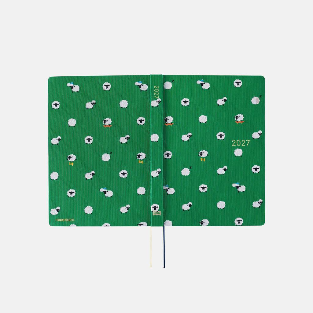 HOBONICHI TECHO 2027 Bow Tie HON Sheep A5 English Daily JAPAN FS