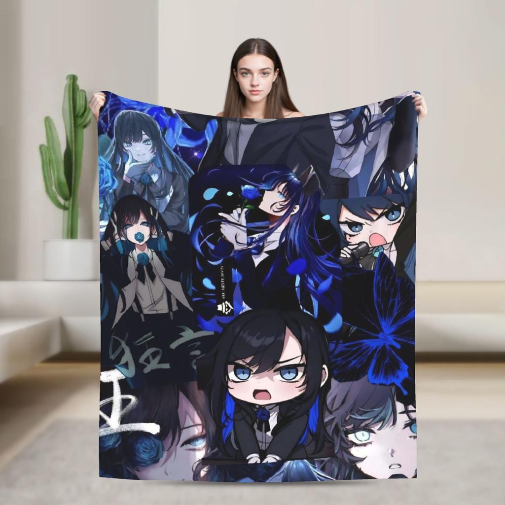 Ado Tour Singer Blankets Fuzzy Throw Blanket Summer Air Conditioning Decoration Lightweight Bedspread