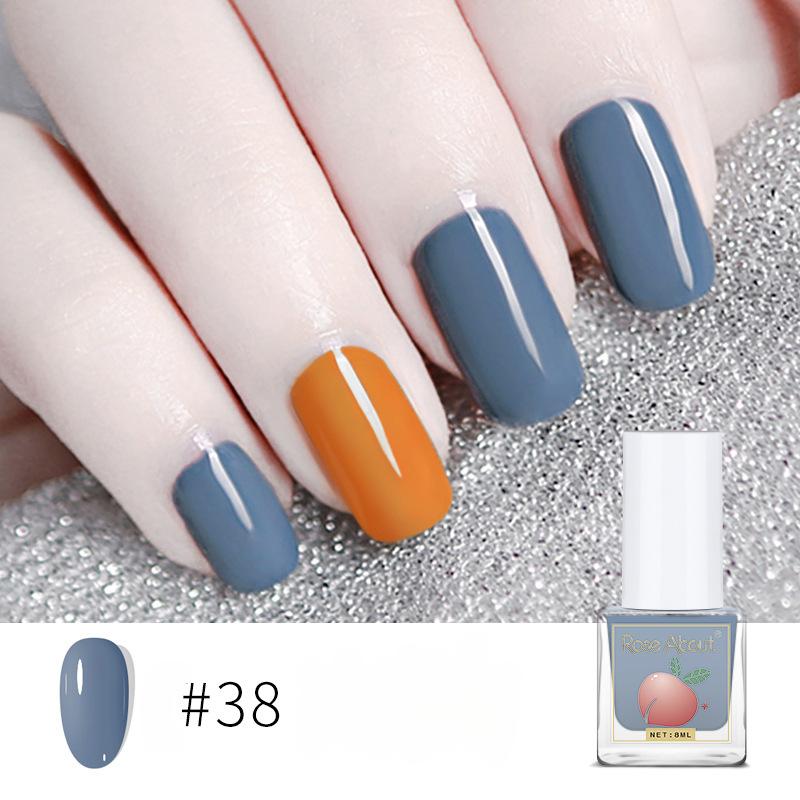 

Лак для ногтей на водной основе, прозрачный цвет, без запекания, долговечный, отрываемый, прозрачный глянцевый лак для ногтей 38