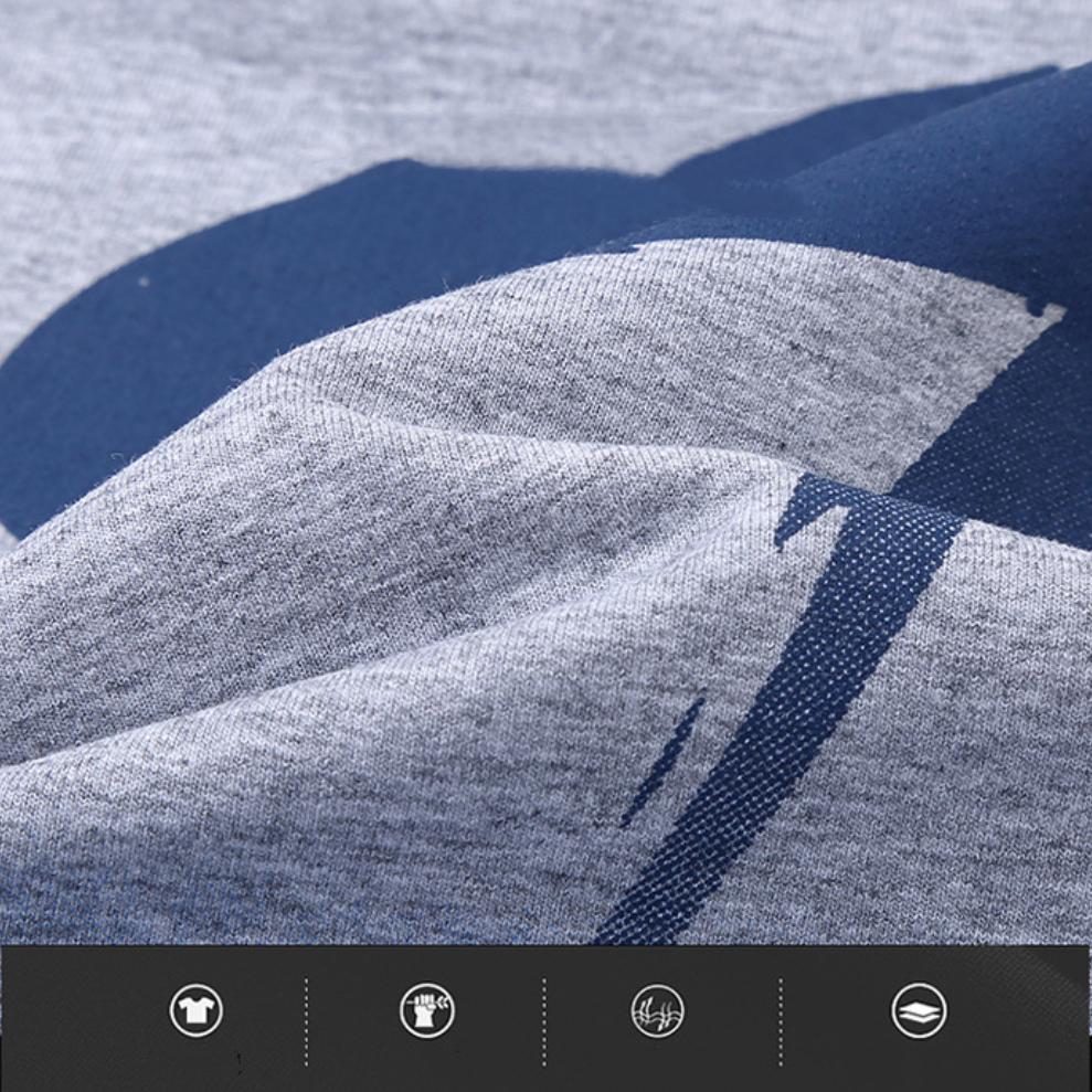 Men's Sweatshirt Spring and Autumn Round Neck Enlarged and Fattened Loose American Large Size Casual Top 4XL-5XL