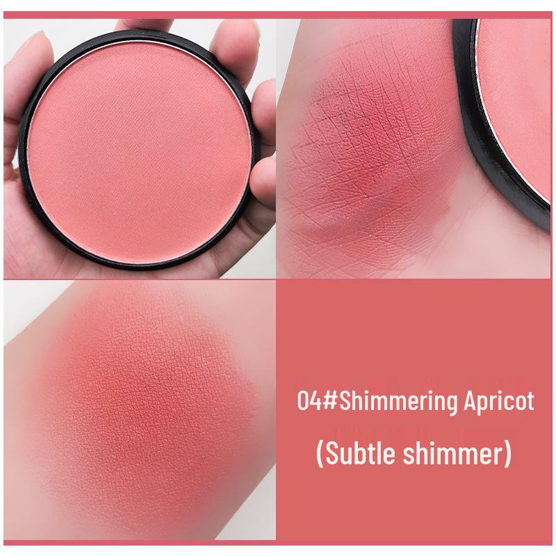 Youruo Hot-Selling Single Color Blush & Contour Rouge Powder: Delicate Whitening Orange Dragon Fruit Highlighter