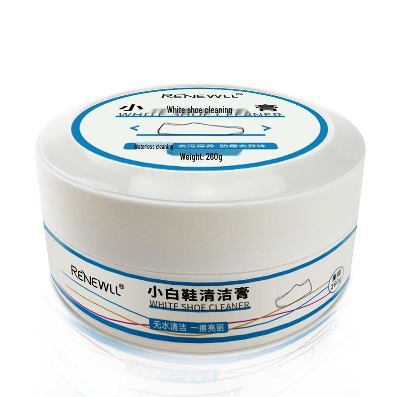 Multi-Functional White Shoe Cleaning Cream: Stain, Yellowing, Oxidation Removal & Whitening