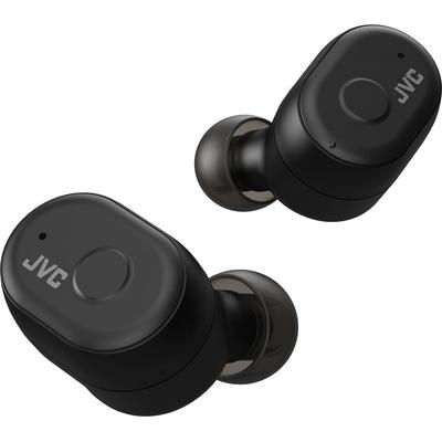 Zcela bezdrátová sluchátka JVC Kenwood HA-A11T-B, hmotnost 5,2 g, malé a lehké tělo, až 28 hodin přehrávání, funkce externího snímání zvuku, voda