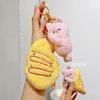 Food Plush Delightful Party Keychain Wallets Featuring Cute Pizza And Styles Animal