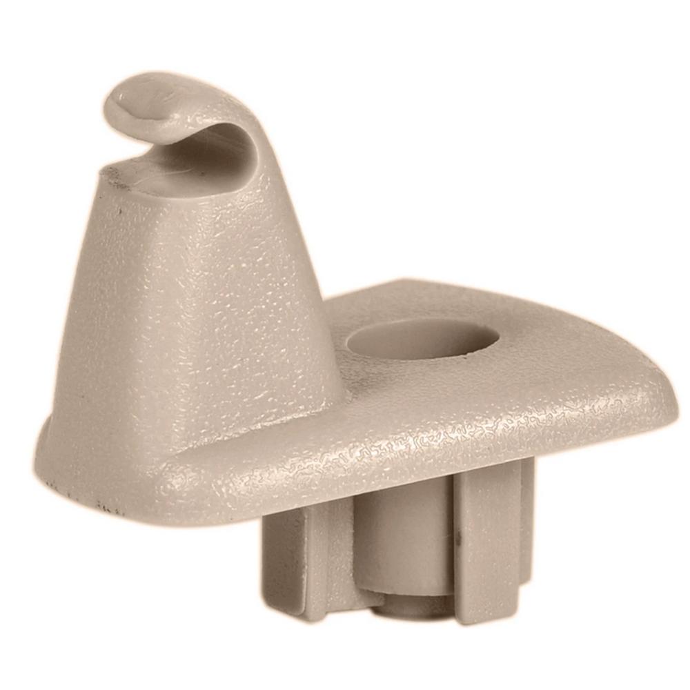 2× Beige Solskjermholder Krokklemmer for Chrysler 300 Dodge Charger Magnum 05-07