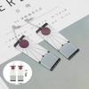 Acrylic Tanjiro Earrings Demon Slayer Earrings Anime Cosplay Props Girls Jewelry