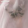 1PC NAPEARL Elegant Solid Color Soft Sheer Tulle Curtain Modern Textured Window Screening for Living Room Bedroom Home Decor