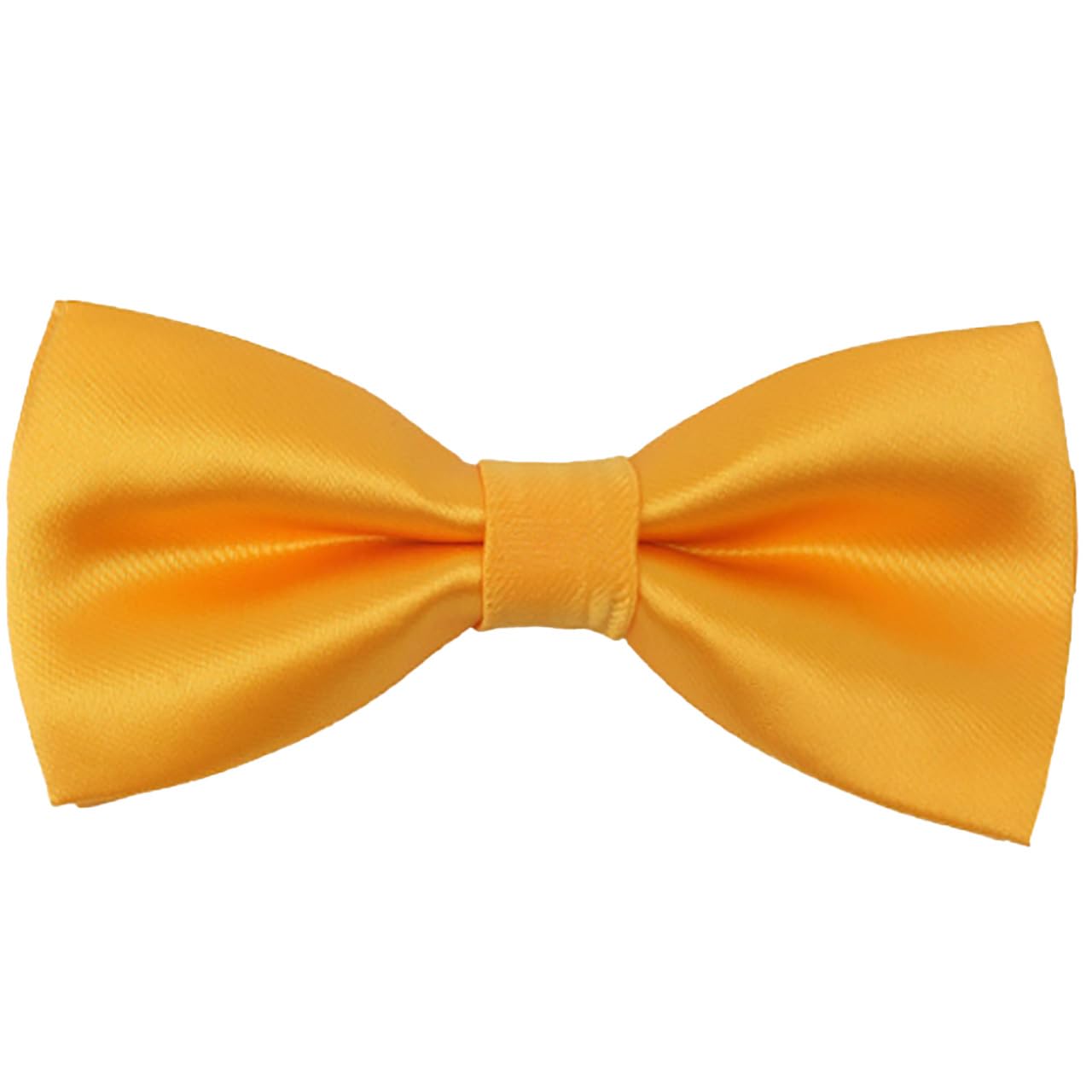 

[White Fang] Candy Color Polyester Bow Tie Fashion Accessory for Men and Women NC091 (Yellow)