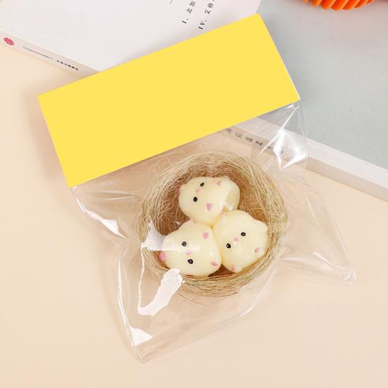 Stress Relief Nest Chick Toy Slow Rising Simulation Chicken Fidget Toy Decompression Three Chicken Squeeze Sensory Toy