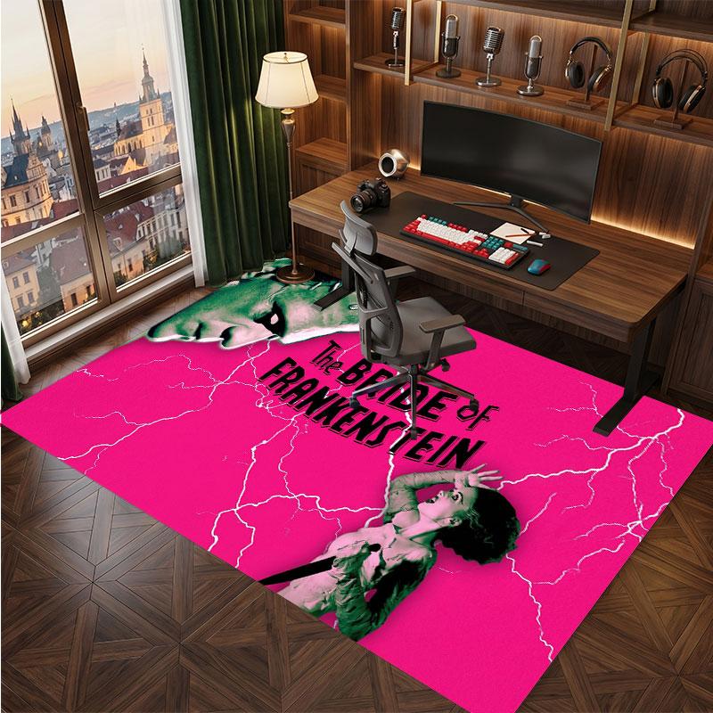 Bride of Frankenstein Rug Soft Thick Non Slip Floor Carpet for Bedroom Living Room Home Decor