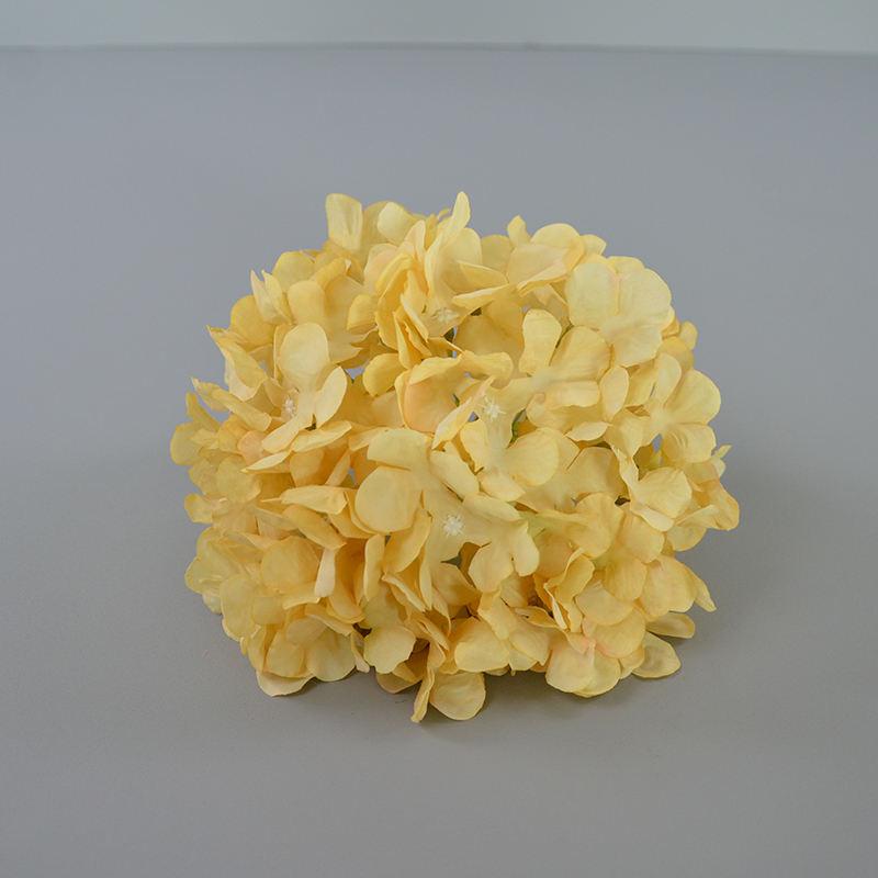 Artificial Flowers Wholesales Silk Large Size Party Decoration European Hydrangea Flowers Heads Artificial Flowers