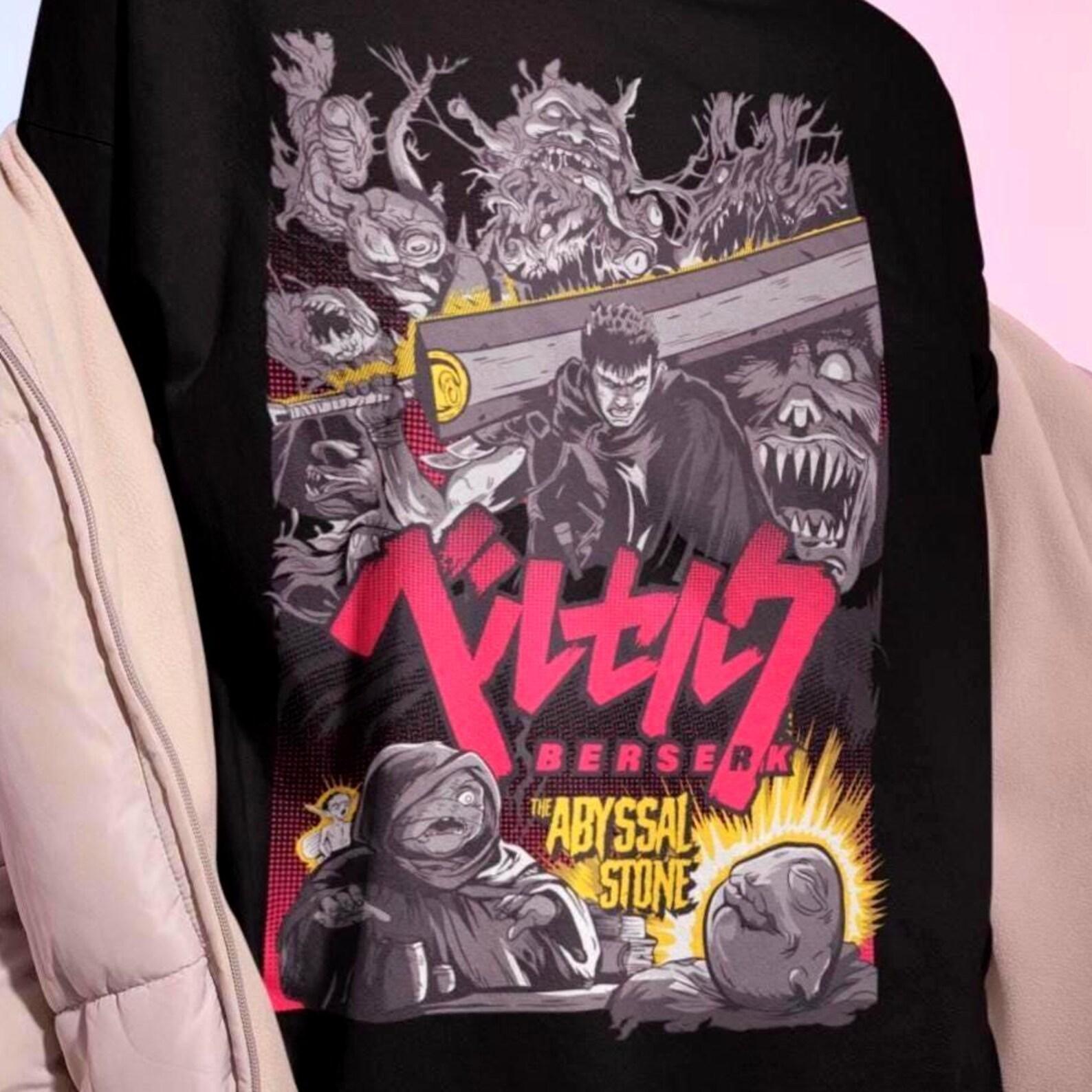 Guts Shirt – Manga Cosplay Graphic Tee,Guts Anime Tshirt 3XL
