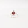Natural Black Rhodonite Gemstone925 Sterling Silver Jewelry Handmade Girls Ring RR-66-33