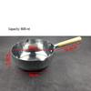 Casserole Yukihira en Aluminium Antiadhésif Wutuo avec Manche en Bois