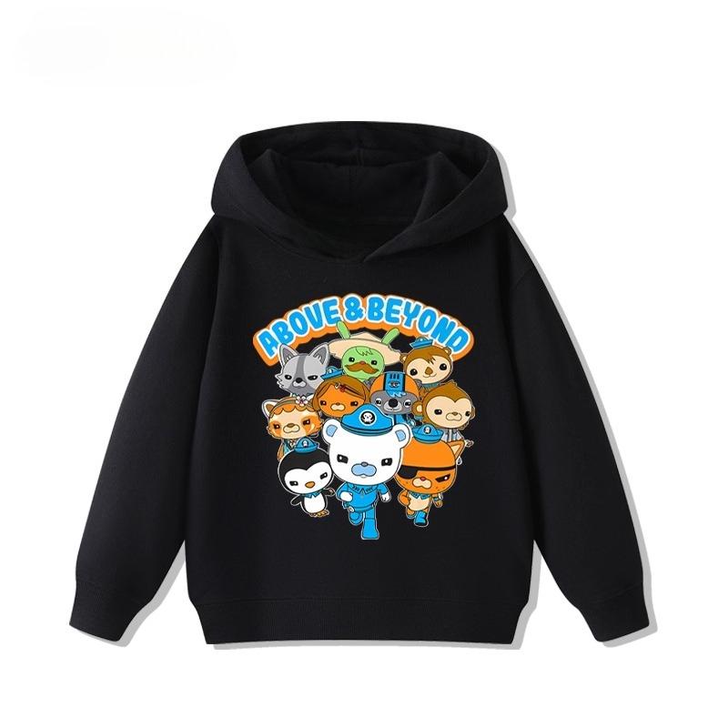 Children's Hooded Sweatshirt for Autumn and Winter Is Warm and Cute It's A Casual Children's Top