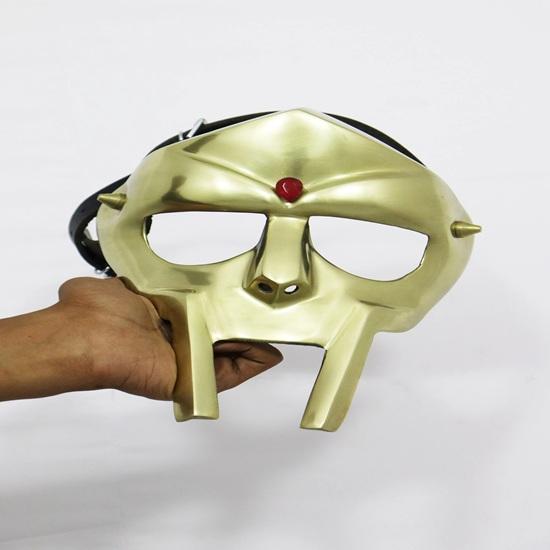 

Маска MF Doom Безумный Злодей Лицевая Броня Средневековый Римский Гладиатор Маска Дума Лучший Подарок на Рождество
