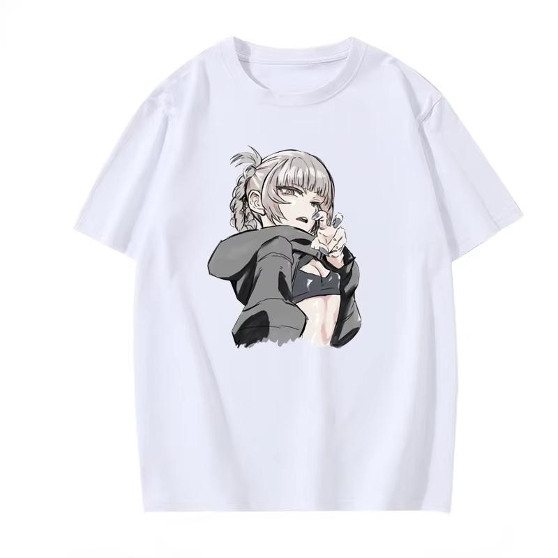 Summer Hot Sale Japan Anime Call Of The Night T-Shirt Unisex Fashion Hip Hop Streetwear Top Y2k Gothic Cotton Oversized T-Shirt