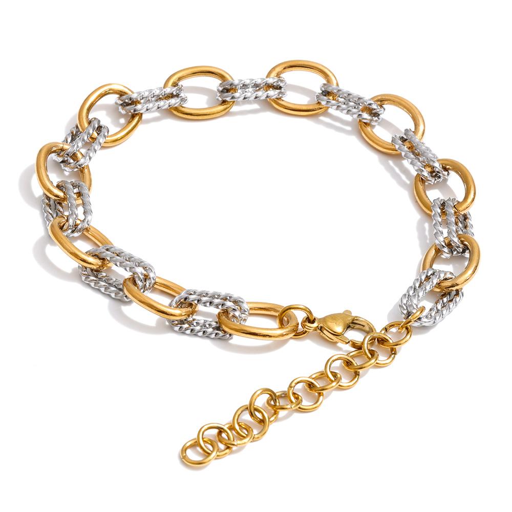 Yhpup Stainless Steel Metal Handmade Chain Statement Necklace Bracelet 2026 PVD Plated Waterproof Popular Statement Jewelry