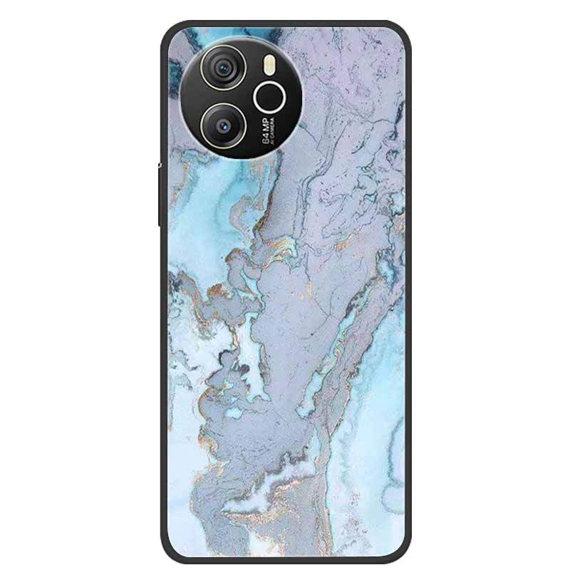 Case For Blackview Shark 8 TPU Soft Silicone Back Cover For Blackview Shark8 Phone Cases Marble Painted Colorful Bumper New Capa