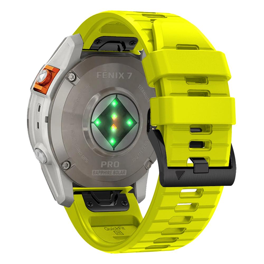 Sports Silicone Watch Band For Garmin Fenix 7 7X Pro 6 6X 5 5X Plus/Epix 2 47mm 51mm/TACTIX/965 QuickFit 26mm 22mm Wrist Strap