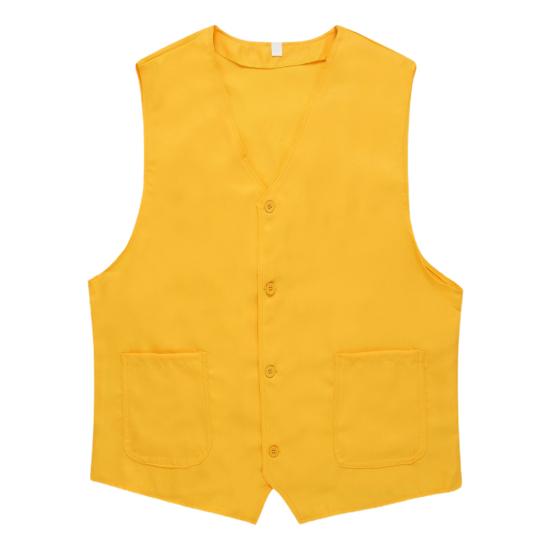 Odzież robocza Kamizelka Dekolt w kształcie litery V Bez rękawów Jednolity kolor Jednorzędowe guziki Odzież robocza Kieszenie Kardigan Kamizelka dla pracowników społecznościowych dla wędkarzy