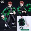 9L 3D Jujutsu Kaisen  Figure Titan 13 Anime Gojo Black Outfit Model Lucky 13 Model Dummy 13 Anime Multi-Jointed Poseable Toys