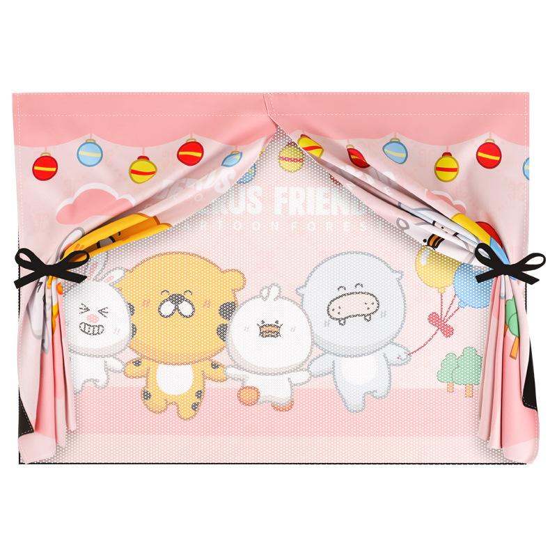 Multiple Patterns Cute Cartoon Car Side Window Sun Shade Magnetic Windshield Sunshade Foldable Rear Side Auto Window Cover Kids