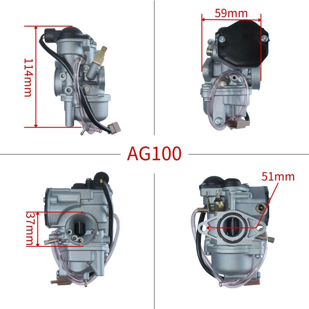

For Suzuki Ag50 Ag60 V100 50 Address 50 2 Stroke Engine Scooter Moped Dirt Pit Bike Ag100 Carburetor Carb AG100