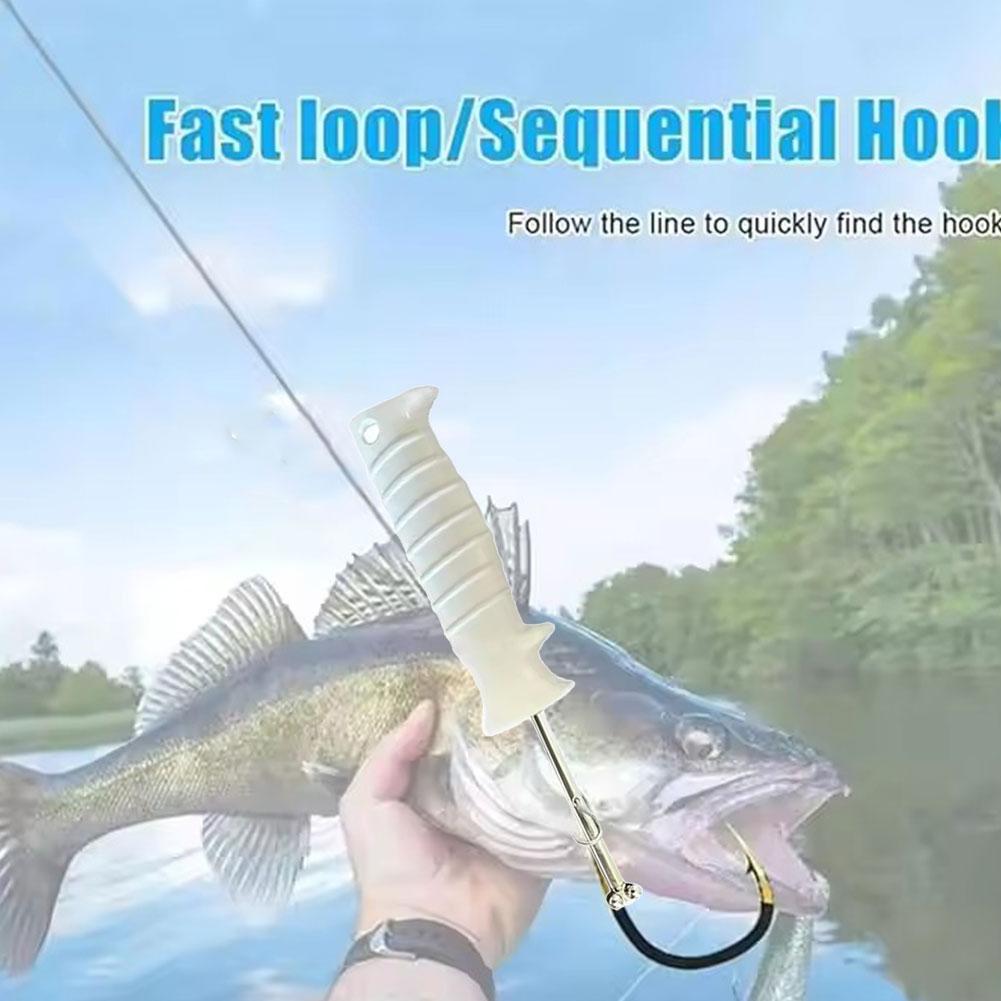 Quick Release Fishhook Extractor, Rapid Decoupling Hook Removal Tool for All Types Hooks, Easy To Use No Fish Injury