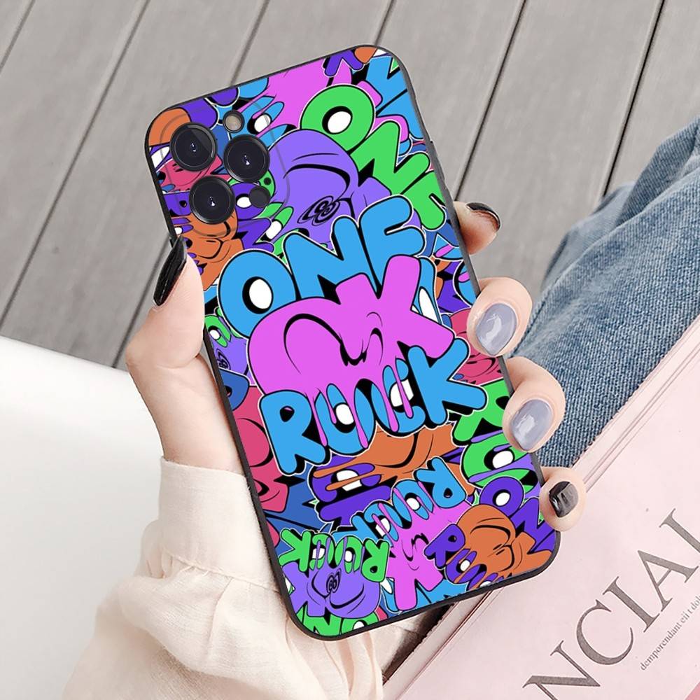 1PC ONE OK ROCK Phone Case For IPhone 16 15 8 7 6 6S Plus X SE XR XS 14 11 12 13 Mini Pro Max Mobile Case