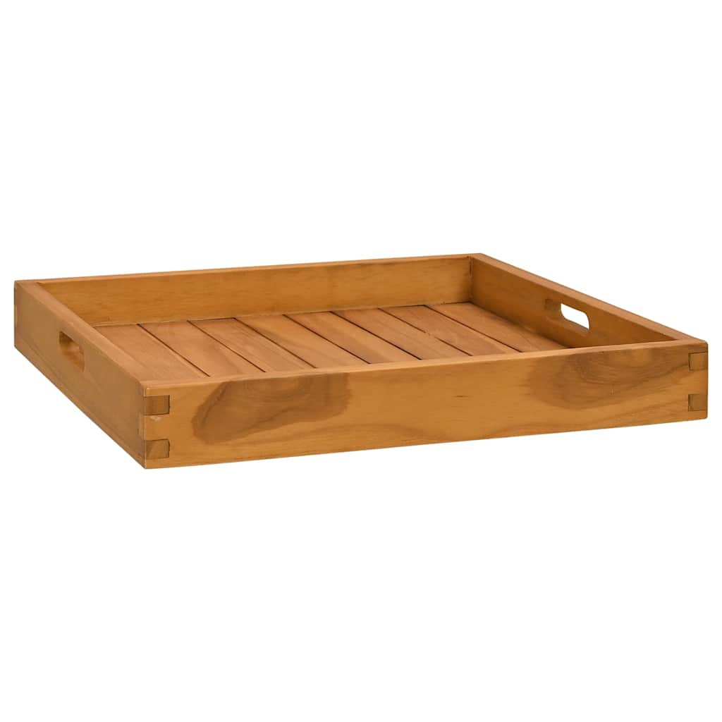 Vidaxl Taca, 50X50 Cm, Lite Drewno Tekowe