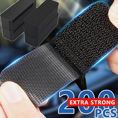 Self-adhesive Carpet Fixing Stickers Double Faced Car Carpet Fixed Patch Home Floor Foot Mats Anti Skid Tapes Wholesale
