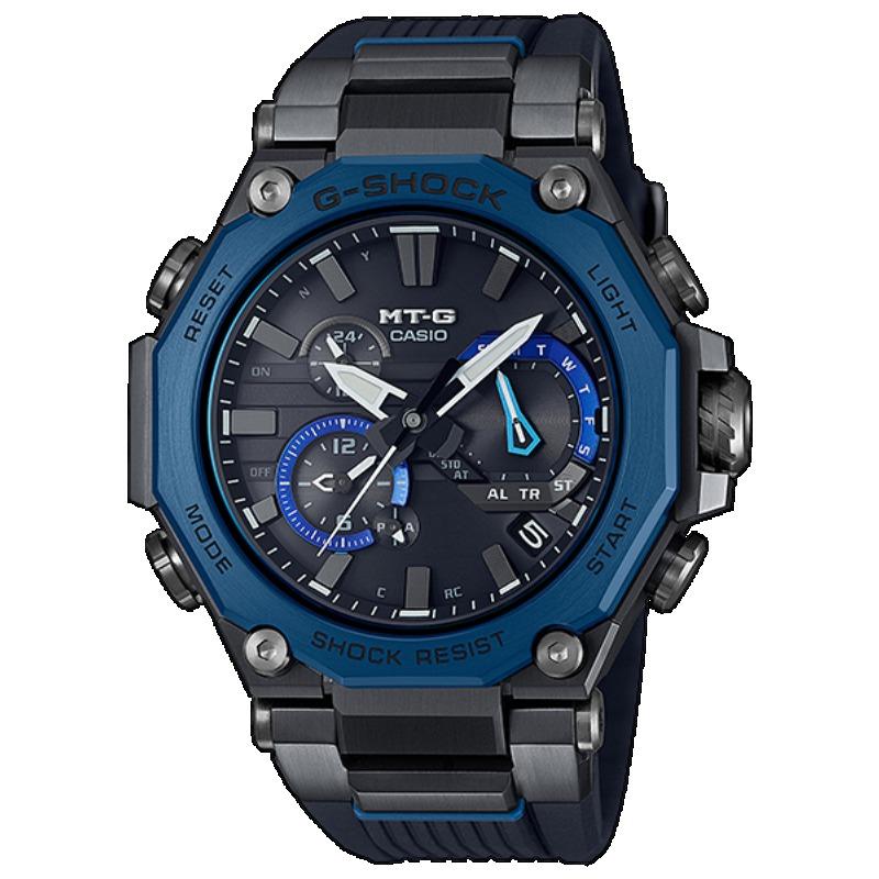 Casio Men's Stainless Steel 200M Water Resistant Quartz Watch MTG-B2000B-1A2