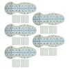 5 Sets Women Waterproof Private Patches Prevent Dirts Skin Friendly Private Stickers for Swimming
