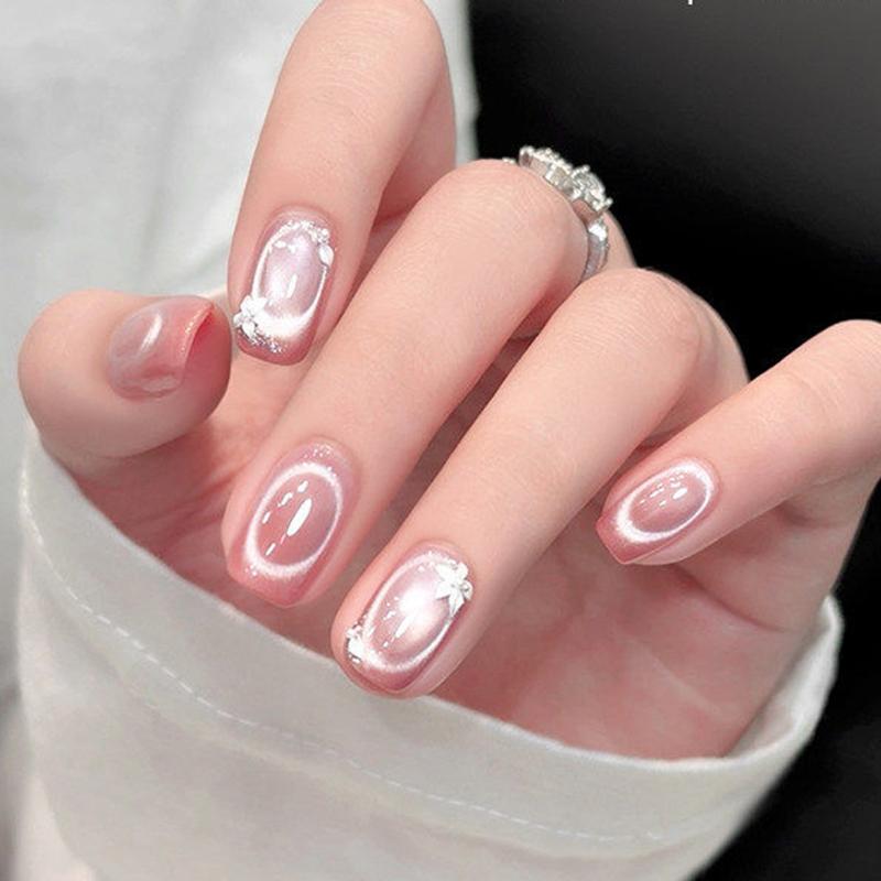 Schwarzes Loch Form Katzenauge Nagelkunst Magnet Sauger Hohl Katzenauge Nagelkunst Effekt Magnetischer Ring für Magnetischer Gel-Lack Maniküre Werkzeug