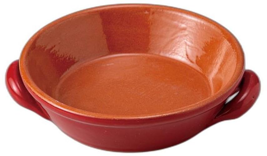 

12cm Ajillo Pan RD x 12 x Ceramic Gratin Made in Setomonohonpo [12 3cm, 160cc] Dish, Italy,